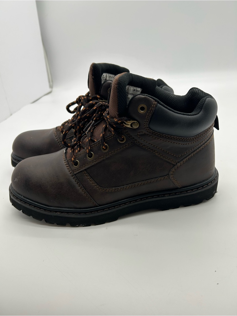 Big Mac Steel Toe Work Boots size 8